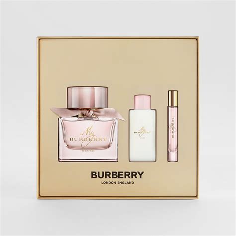 my burberry perfume set